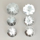 Aquamarine Round Cut 3.3-4.5mm 1ct