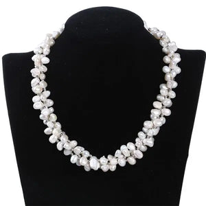 Fresh Water Pearl Costume Jewelry Necklace