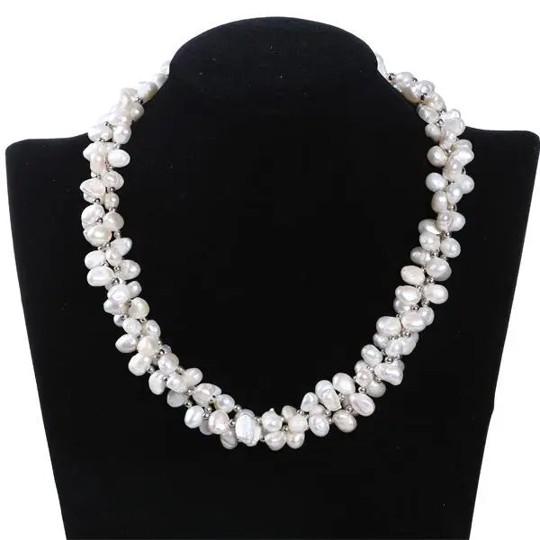 Fresh Water Pearl Costume Jewelry Necklace
