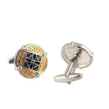 Retro Silver Plated Cufflinks