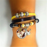 Cowhide Bracelet for Sublimation DIY Jewelry for Women B01418