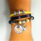 Cowhide Bracelet for Sublimation DIY Jewelry for Women B01418
