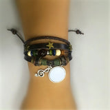 Cowhide Bracelet for Sublimation DIY Beads Jewelry Women