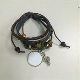 Cowhide Bracelet for Sublimation DIY Beads Jewelry Women