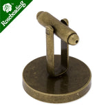 Cufflink Blank 16mm Bezel Antique Bronze 10pcs