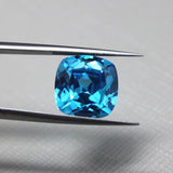Aquamarine Cushion Cut Loose Gemstone Beads - Brazil Gemstones