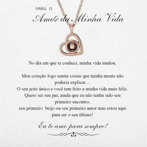 Elegant Necklace Box Card