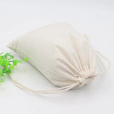 Cotton Logo Print Bag Tea Pouch Shoes 20p