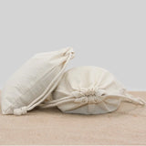 Cotton Logo Print Bag Tea Pouch Shoes 20p
