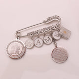 Islamic Quran Baby Brooch Pin Set