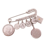 Islamic Quran Baby Brooch Pin Set