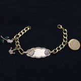 Personalized Stainless Steel Ayatul Kursi Baby Bracelets