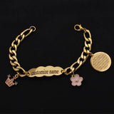 Personalized Quran AYATUL KURSI Stainless Steel Child Bangles