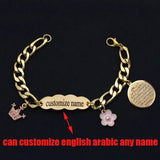 Personalized Quran AYATUL KURSI Stainless Steel Child Bangles