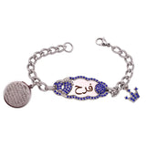 Personalized Stainless Steel Baby Bangles with Ayatul Kursi Engraving