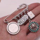 Islamic Quran Four Qul Surahs Baby Brooch Pin