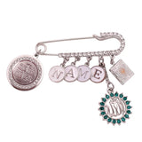 Islamic Quran Four Qul Surahs Baby Brooch Pin