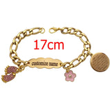 Personalized AYATUL KURSI Stainless Steel Baby Child Bangles