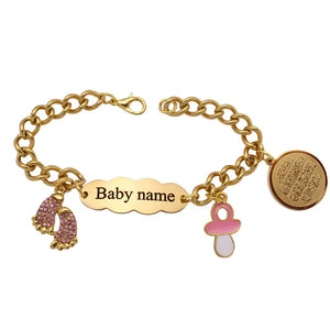 Muslim Quran Vanyakad Stainless Steel Baby Child Bangles