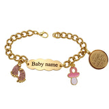 Muslim Quran Vanyakad Stainless Steel Baby Child Bangles