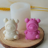 Bear Candle Moulds Silicone Epoxy Resin Jewelry Making Plaster Mold