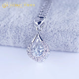 Dancing Stone Silver 925 Pendant Necklace Jewelry