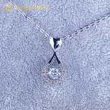 Dancing Stone Silver 925 Pendant Necklace Jewelry
