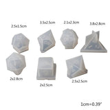 7 Shapes Dice Fillet Square Triangle Silicone Mold DIY Mold