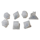7 Shapes Dice Fillet Square Triangle Silicone Mold DIY Mold