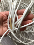 3MM Round Nappa Stitched Leather Cord 20M - Bulk Discounts