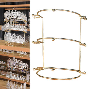 Bridal Headdress Holder Three Layer Durable for Bangle