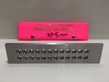 DIY Jewelry Tools Tungsten Carbide Drawplate Round Shape Hole Size 2.70-5.00mm