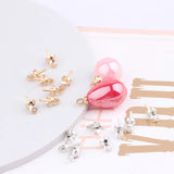 Beaded Jewelry Accessories Copper Cap Goat Eye Nail Flower Cap Pendant Material