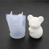 Mouse Silicone Mold for DIY Crystal Glue Decoration