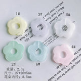 DIY Flower Earrings Resin Frosted Flower Jewelry Accessories