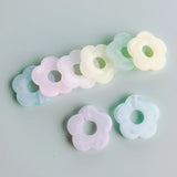 DIY Flower Earrings Resin Frosted Flower Jewelry Accessories