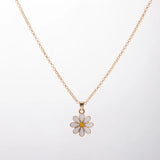 Bohemian Daisy Pendant Necklace Charm Flowers Choker Jewelry