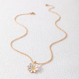 Bohemian Daisy Pendant Necklace Charm Flowers Choker Jewelry