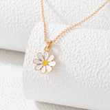 Bohemian Daisy Pendant Necklace Charm Flowers Choker Jewelry