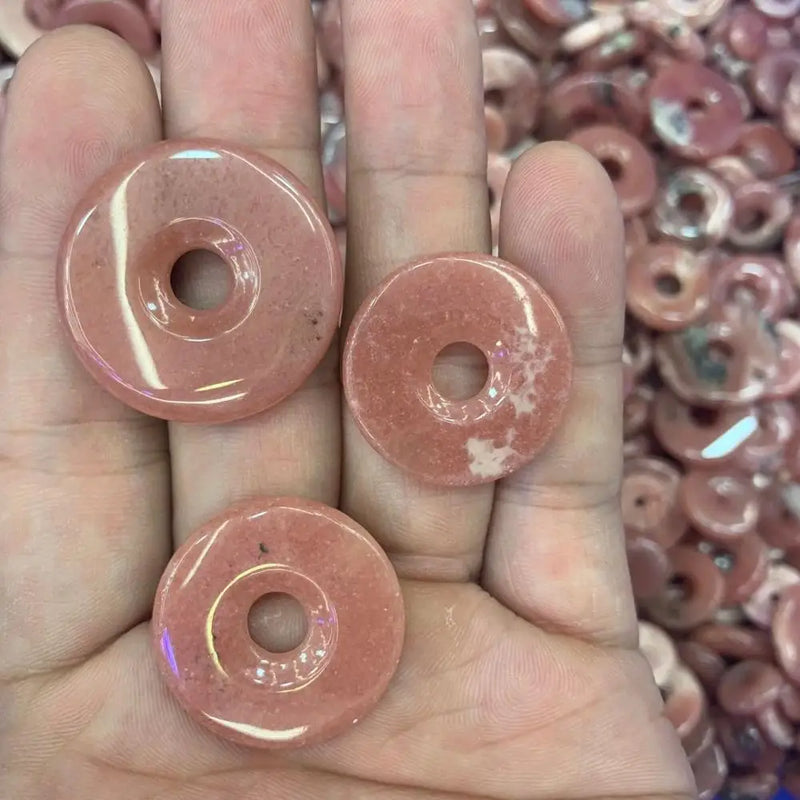 Natural Rhodochrosite Stone Beads for Jewelry Making