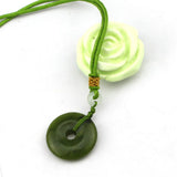 Natural Canada Jade Stone Pendant