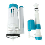 Water Tank Fittings Set - Outlet Valve, Single Drain Valve, Old Fashioned Design