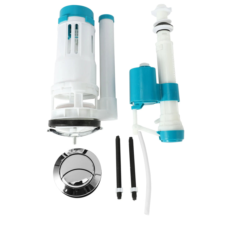 Water Tank Fittings Set - Outlet Valve, Single Drain Valve, Old Fashioned Design