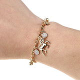 Unicorn Moon Bracelet, Girl's Wild Hand B233