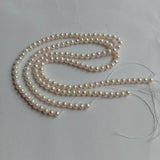 5-5.5mm Natural Freshwater Pearl Beads AA+ Grade