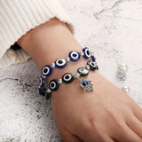Evil Eye Bead Bracelets Lucky Charm Bracelet Men Women