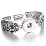 Flower Zircon Bracelet Jewelry for Women - Hot Transfer Button Bracelet
