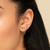 Stainless Steel Hoop Earrings Large Ear Rings Huggie Circle Earrings Jewelry