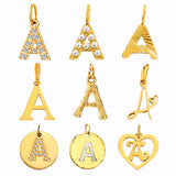 eManco Alphabet Pendant Set A-Z Letter Combo Necklace