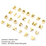 eManco Alphabet Pendant Set A-Z Letter Combo Necklace